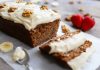 Gâteau végan à la banane et glaçage aux noix de cajou