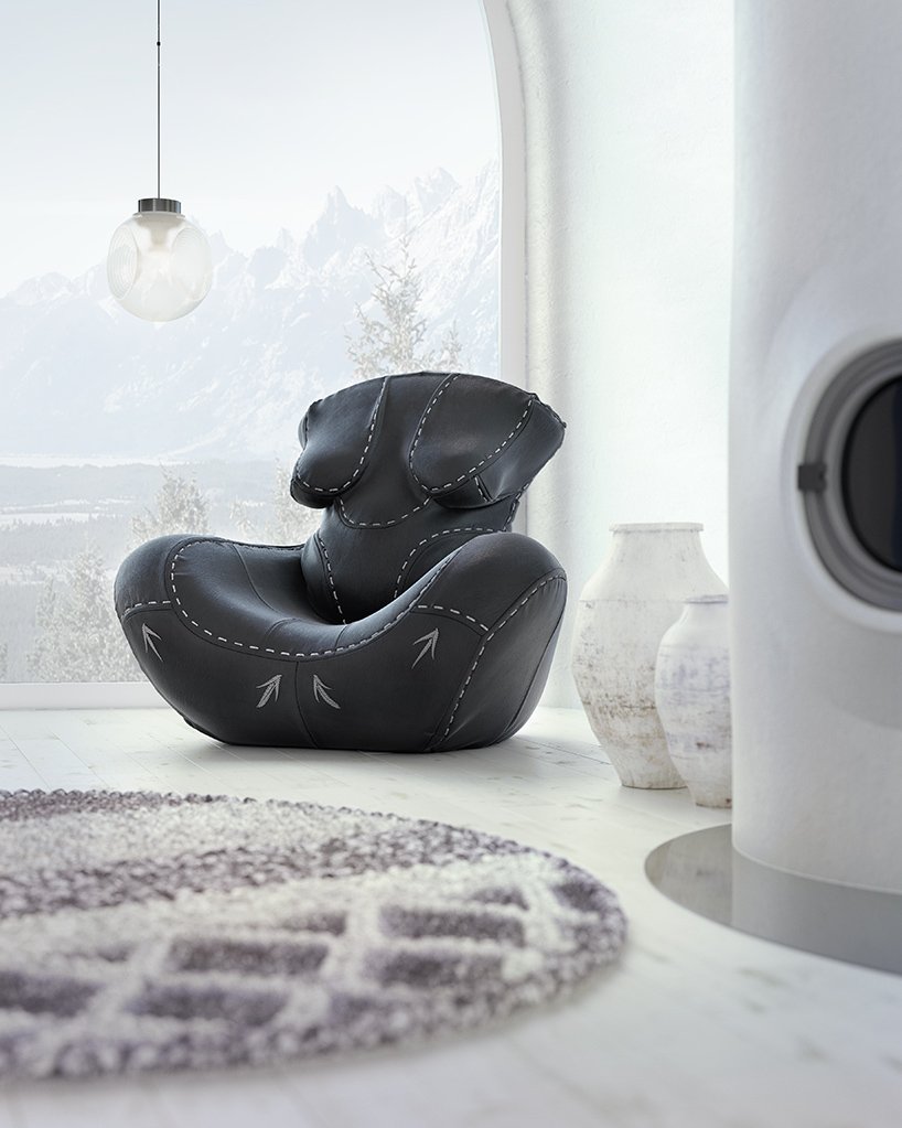 la «chirurgie plastique des meubles» réinterprète le célèbre designboom de gaetano pesce