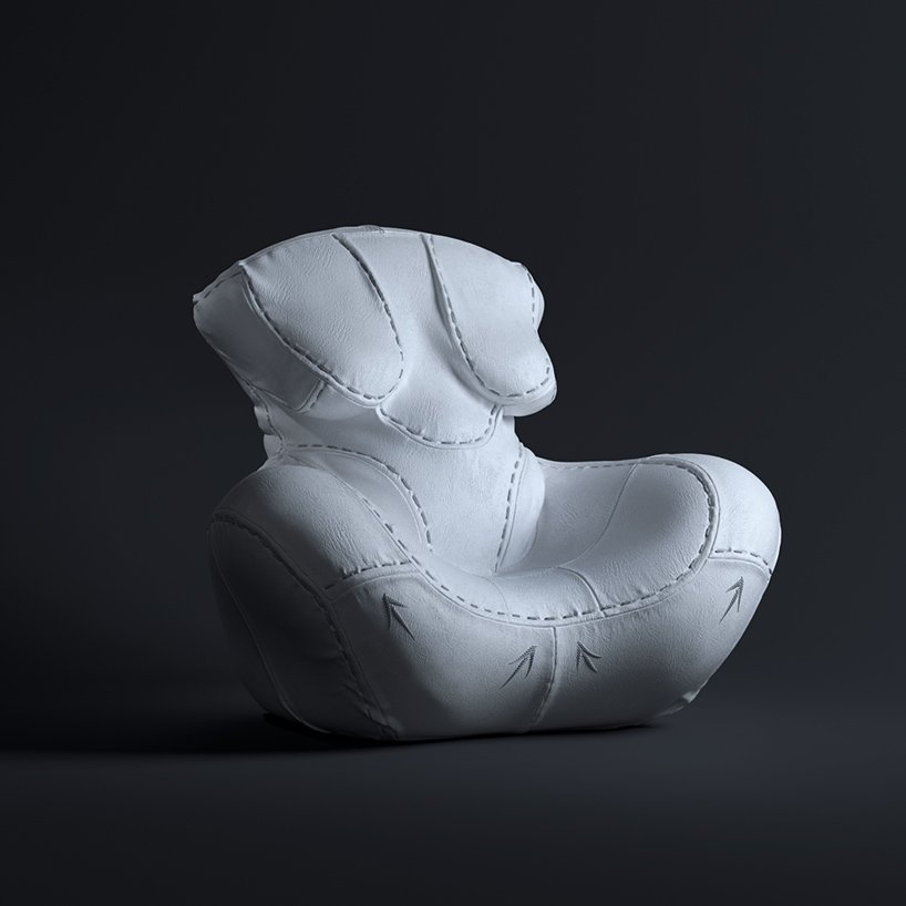 la «chirurgie plastique des meubles» réinterprète le célèbre designboom de gaetano pesce