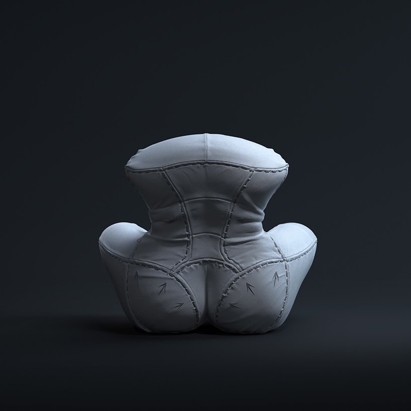 la «chirurgie plastique des meubles» réinterprète le célèbre designboom de gaetano pesce
