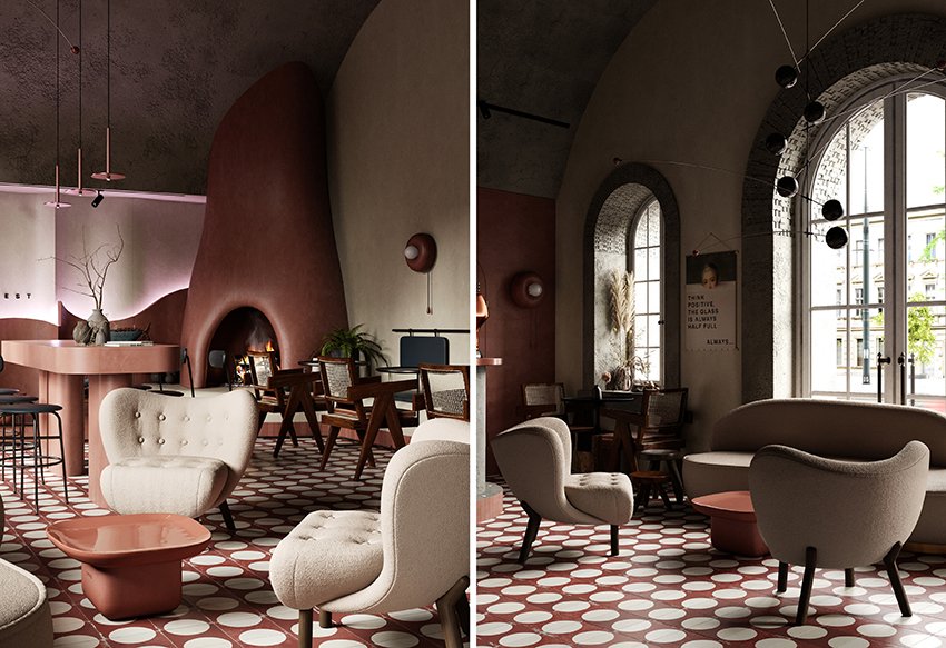 plyus romain transforme une ancienne usine en restaurant intime à budapest designboom