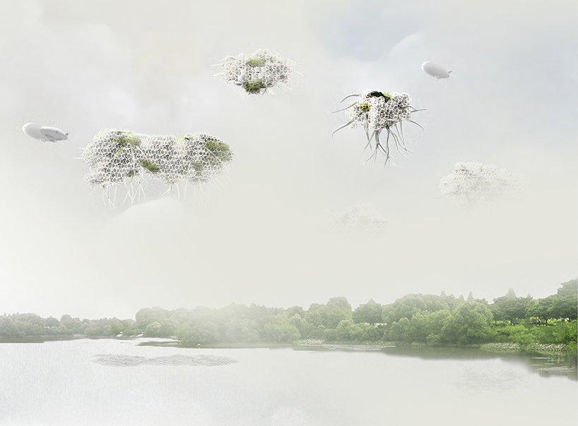 XTU imagine vivre dans les nuages ​​pour échapper à l'air pollué et à un boom de la conception terrestre inhabitable