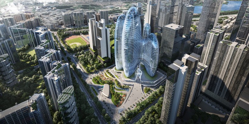 zaha hadid architectes va concevoir le siège social d'OPPO à shenzhen zaha hadid architectes va concevoir le siège social d'OPPO à shenzhen