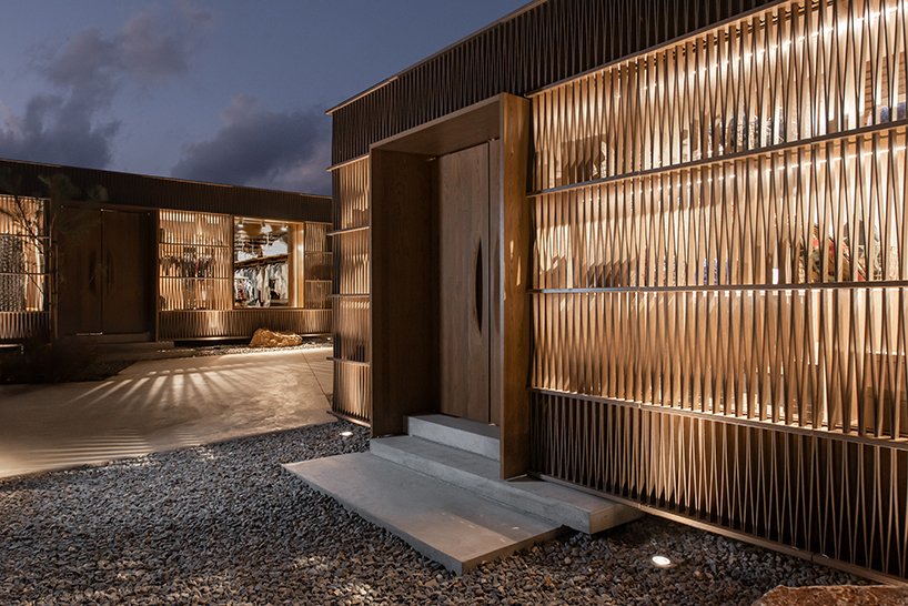 pas-un-nombre-architectes-noyau-agora-pavillons en bois-elounda-crete-01-27-2020-designboom