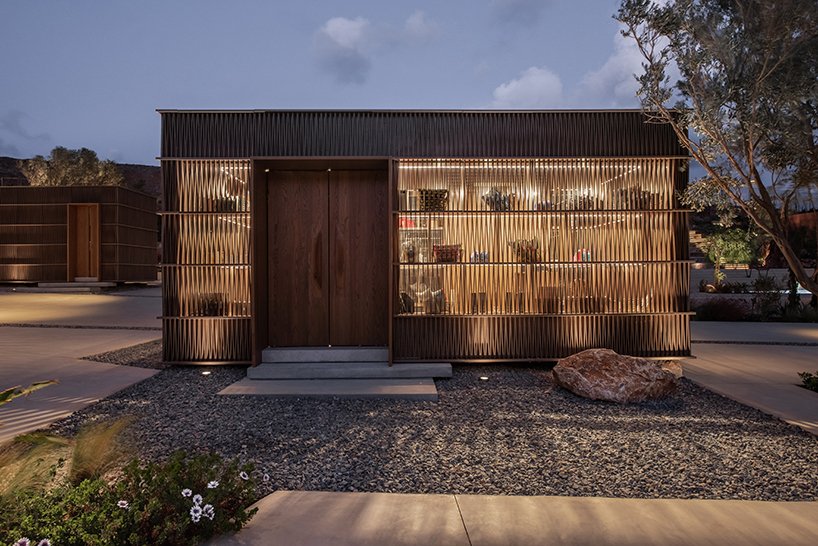 pas-un-nombre-architectes-noyau-agora-pavillons en bois-elounda-crete-01-27-2020-designboom