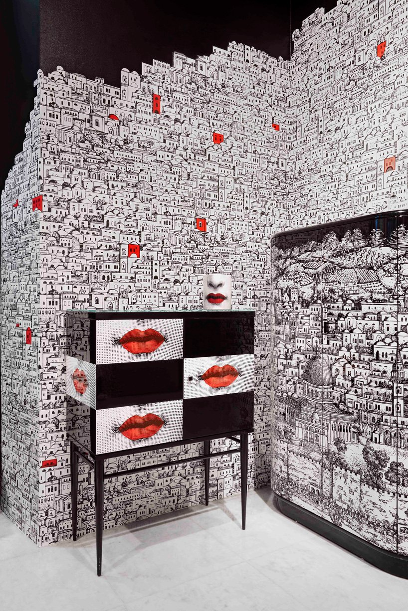 fornasetti s'inspire de la culture pop pour une nouvelle collection d'objets artisanaux