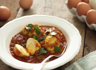 Egg Curry Anda di sabjee œuf au curry