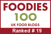 Index Foodies100 des blogs culinaires britanniques