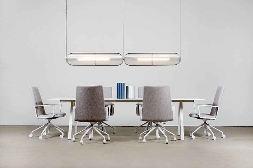 vale est une série d'éclairage sculpturale conçue par caine heintzman pour ANDlight designboom