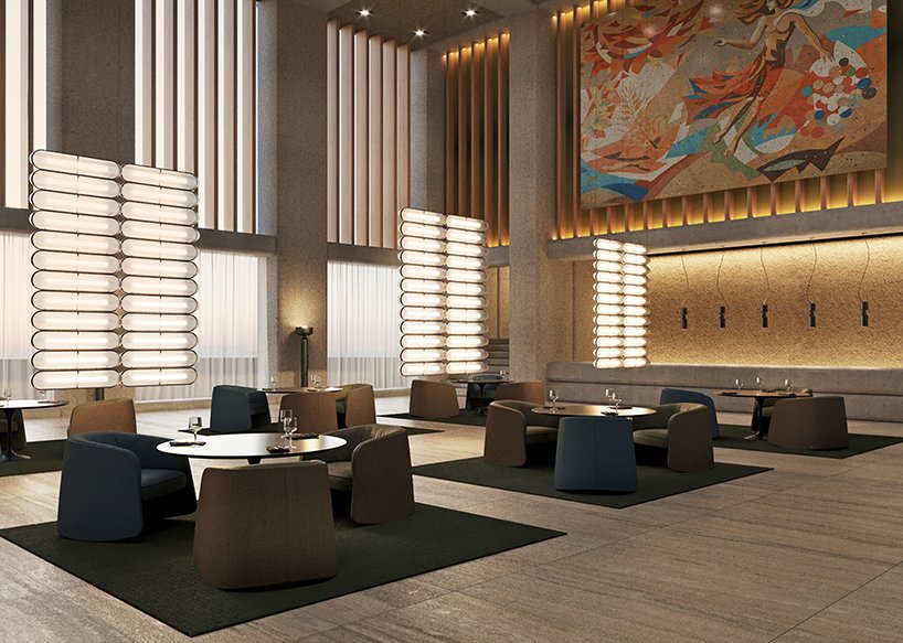 vale est une série d'éclairage sculpturale conçue par caine heintzman pour ANDlight designboom