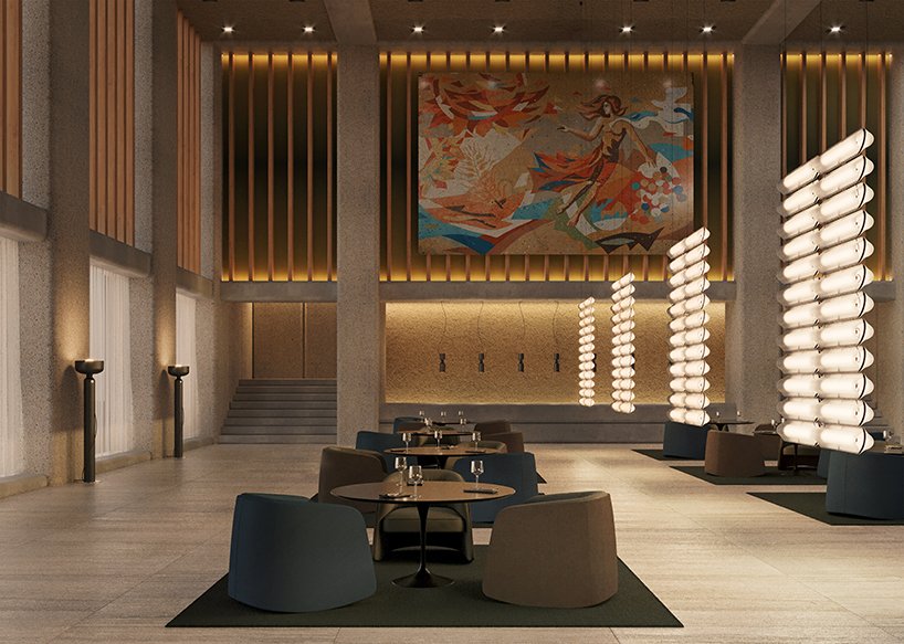 vale est une série d'éclairage sculpturale conçue par caine heintzman pour ANDlight designboom