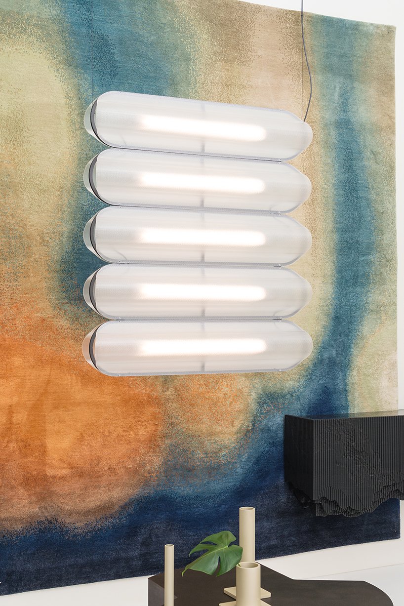vale est une série d'éclairage sculpturale conçue par caine heintzman pour ANDlight designboom