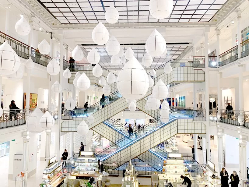 nendo le bon marché ame nochi hana designboom