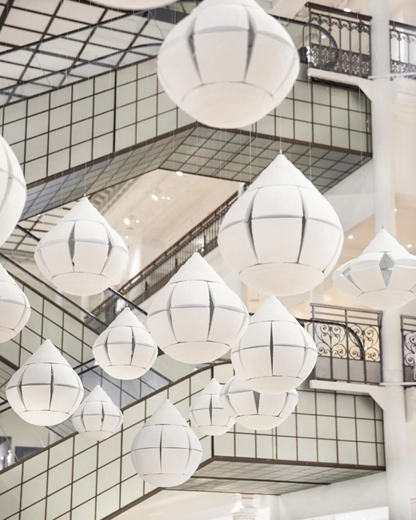 nendo le bon marché ame nochi hana designboom