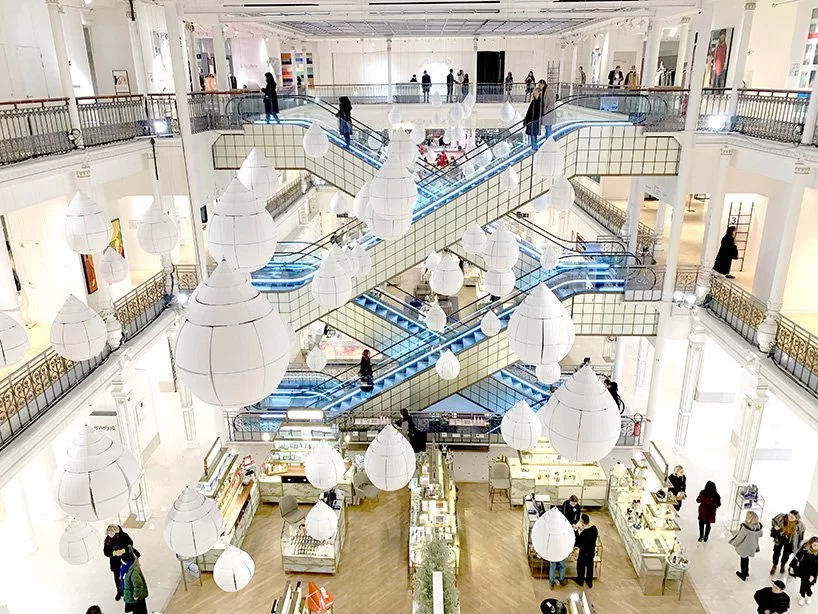 nendo le bon marché ame nochi hana designboom