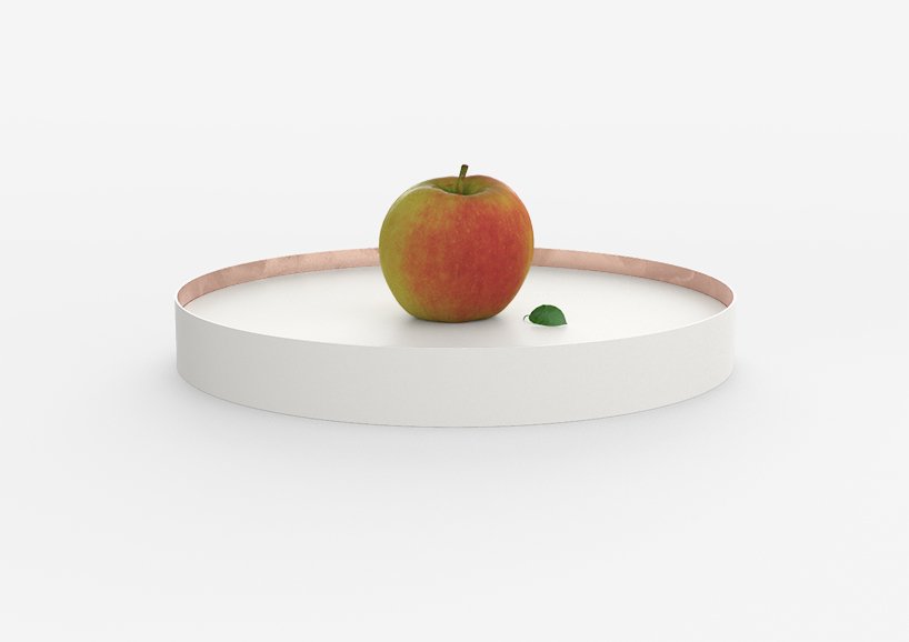 Le `` plateau de fuite '' d'Aldo Deli fonctionne comme une balance pour faire disparaître les objets DesignBoom