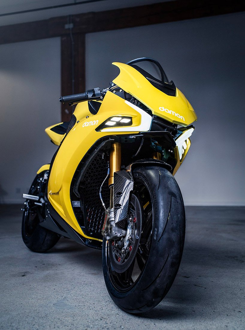 CES 2020: Damon Hypersport Superbike électrique ajoute la technologie Blackberry QNX