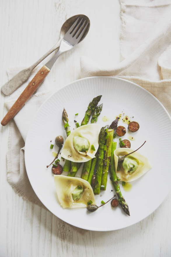 Pâtes aux asperges 09