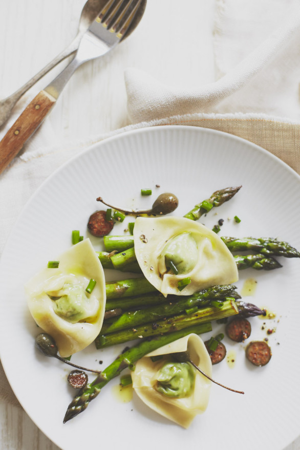 Pâtes aux asperges 08