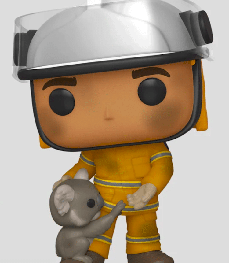 Figurine de pompier Bushfire par Funko