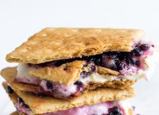 Blackberry White Chocolate Smores – Gourmet