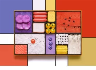 Boîte à bento Mondrian par Yum Tang – Gourmet