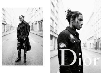 Campagne publicitaire Dior Homme été 17 Feat. A $ AP Rocky & Boy George – MODE