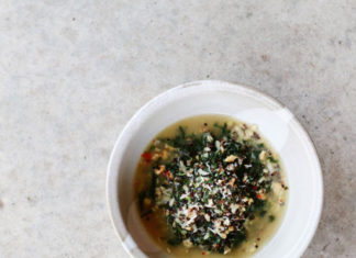 Chou frisé braisé au quinoa noir et un peu de risotto – Gourmet