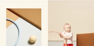 Création de la scène «design» pour la ligne de vêtements pour tout-petits – MODE