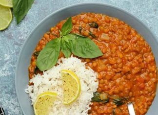 Curry de Lentilles Vegan – Aimer Vegan Curry végétalien aux lentilles