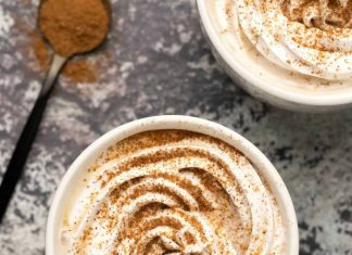 Latte citrouille aux épices végétalien – Loving It Vegan Latte végétalien d