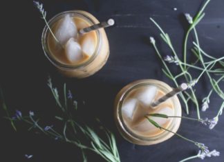Lavender Honey Iced Latte – Gourmet
