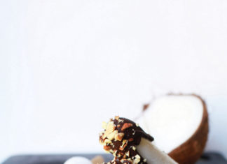 Mini sucettes glacées au chocolat et à la noix de coco – Gourmet