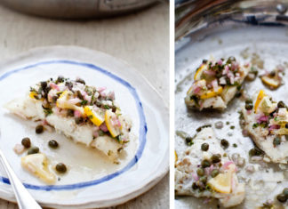 Morue rôtie avec relish au citron et aux câpres – Gourmet