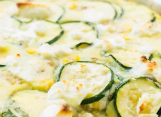 Quiche aux courgettes avec une croûte de quinoa – Gourmet