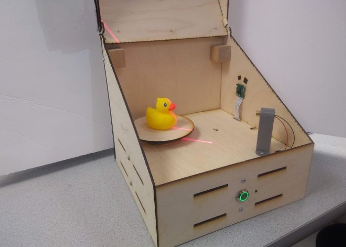 Scanner laser Raspberry Pi