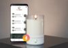 Candle Touch bougie intelligente et connectée à flamme réelle