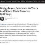 designboom 10 projets favoris