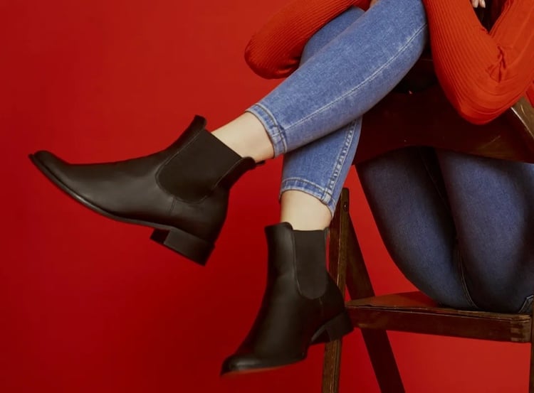 Chaussures en cuir végétal Cactus