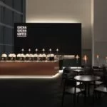 nendo conçoit un café presque entièrement automatisé appelé gacha gacha coffee
