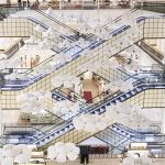 une vision poétique des cycles de la nature nendo le bon marché ame nochi hana designboom