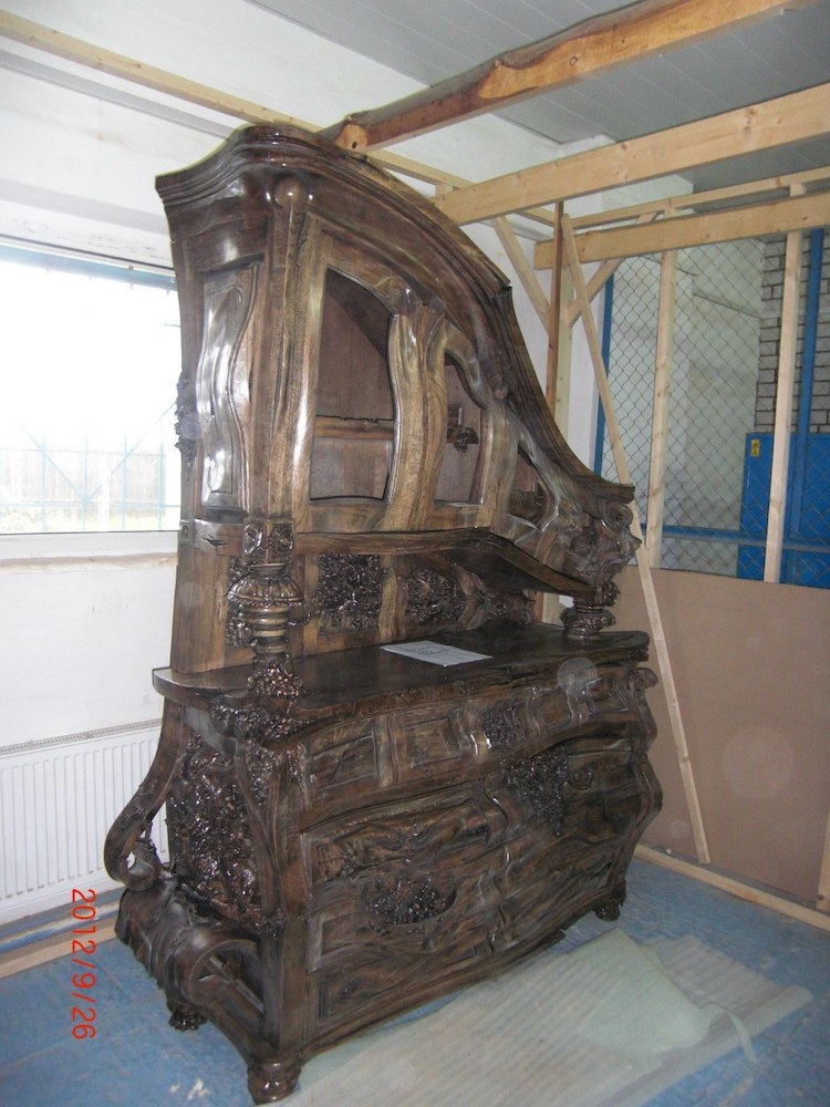 Travail du bois unique