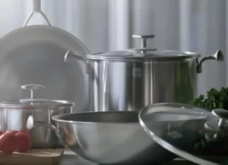 Ensemble de casseroles en titane microcristallin Sentisina