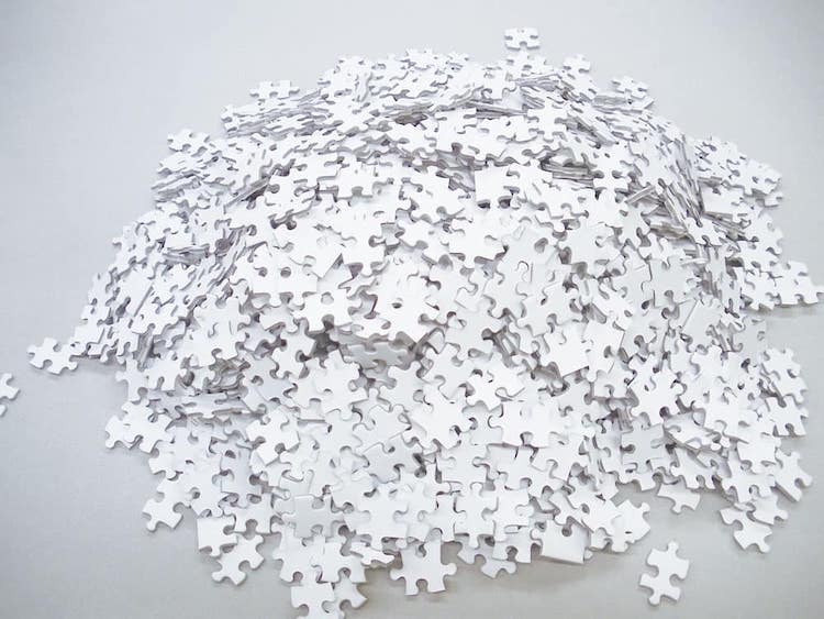 Puzzle tout blanc par Beverly