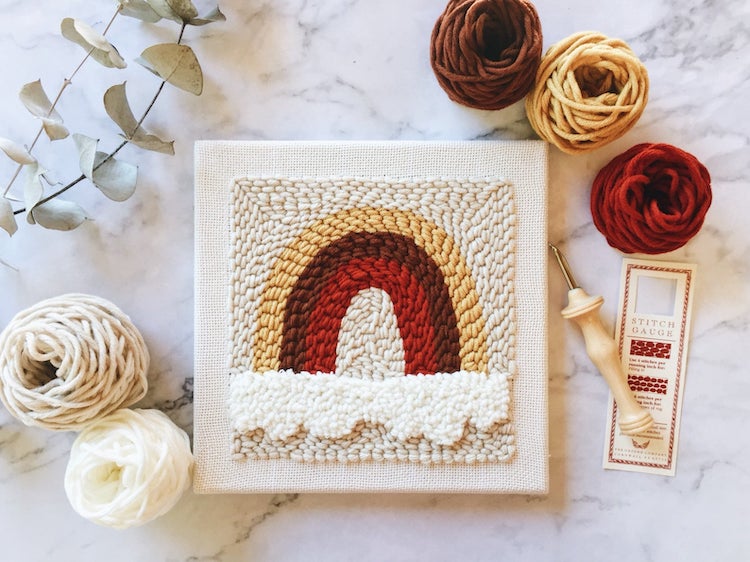 Kit de broderie d'aiguille de poinçon