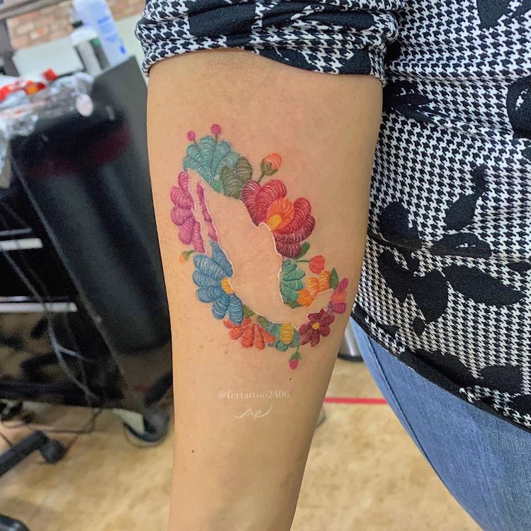 Tatouages de Broderie