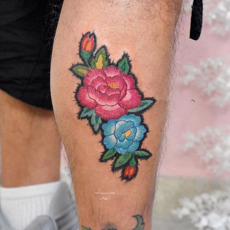 Broderie De Tatouage Mexicain