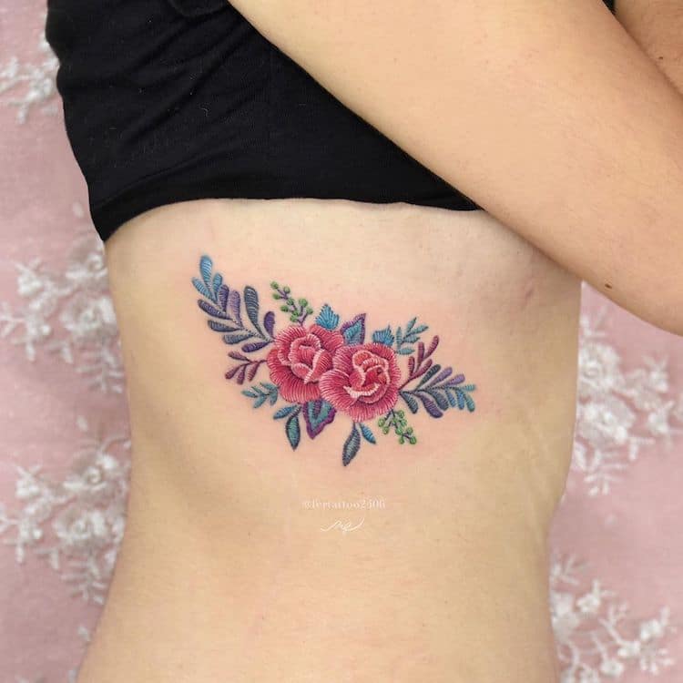 Broderie De Tatouage Mexicain