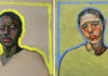 Les contours audacieux délimitent des portraits expressifs d’Agnes Grochulska