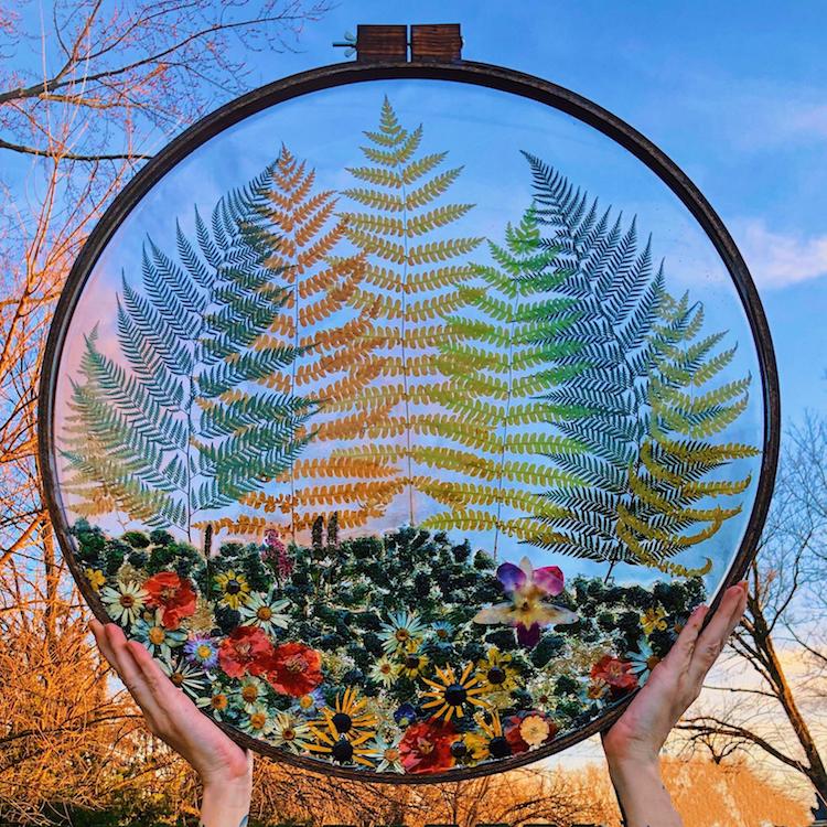 Terrarium de bijoux en chêne Jupiter